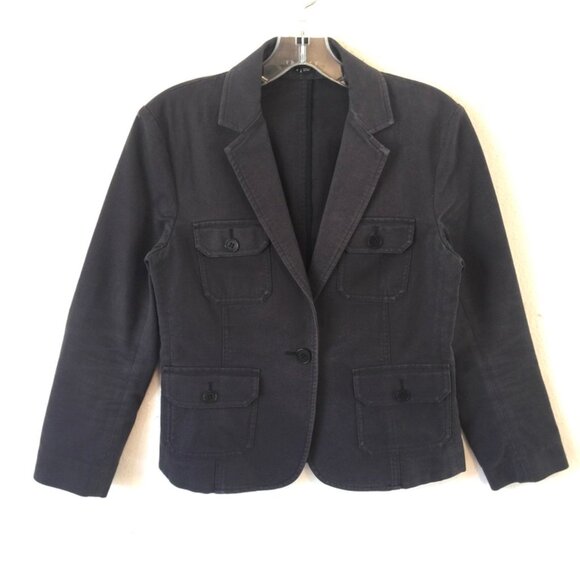 THEORY DENIM JACKET sz M - Picture 1 of 4